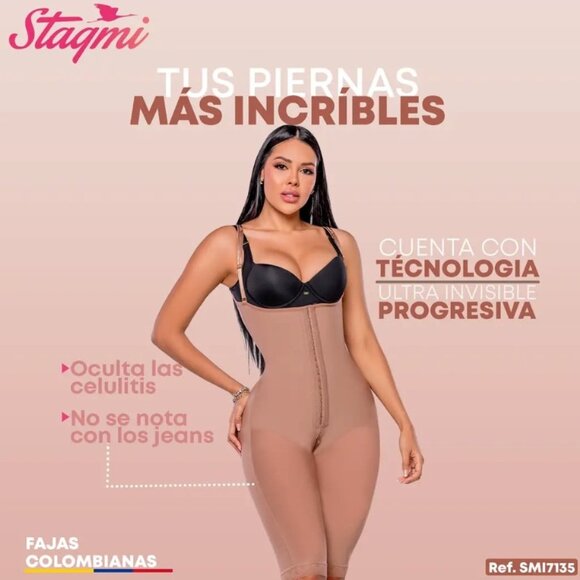 2X Faja Invisible SMI7135 Firms Butt Bodysuit Girdle Shaper Reduce Size New $150 - Picture 8 of 16